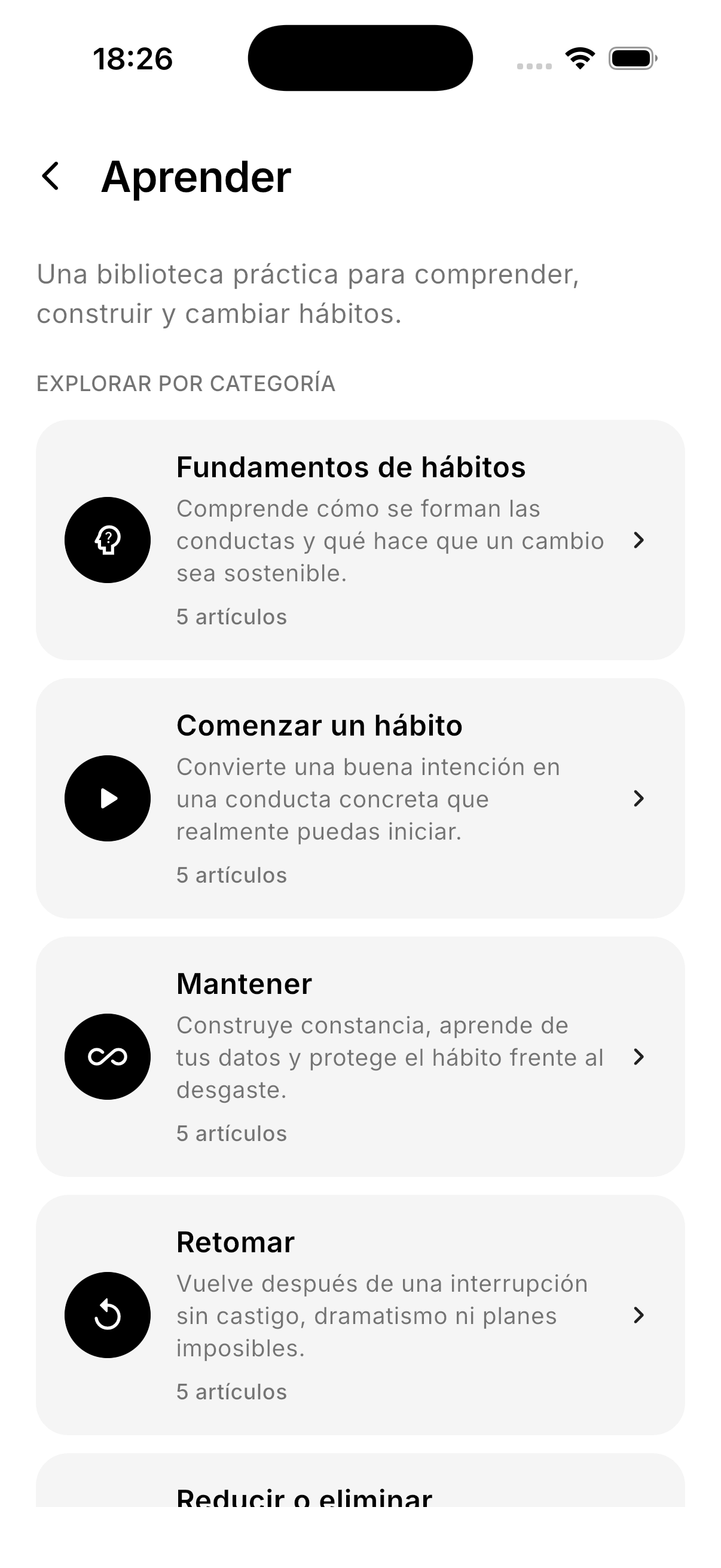 Aprende lo que funciona