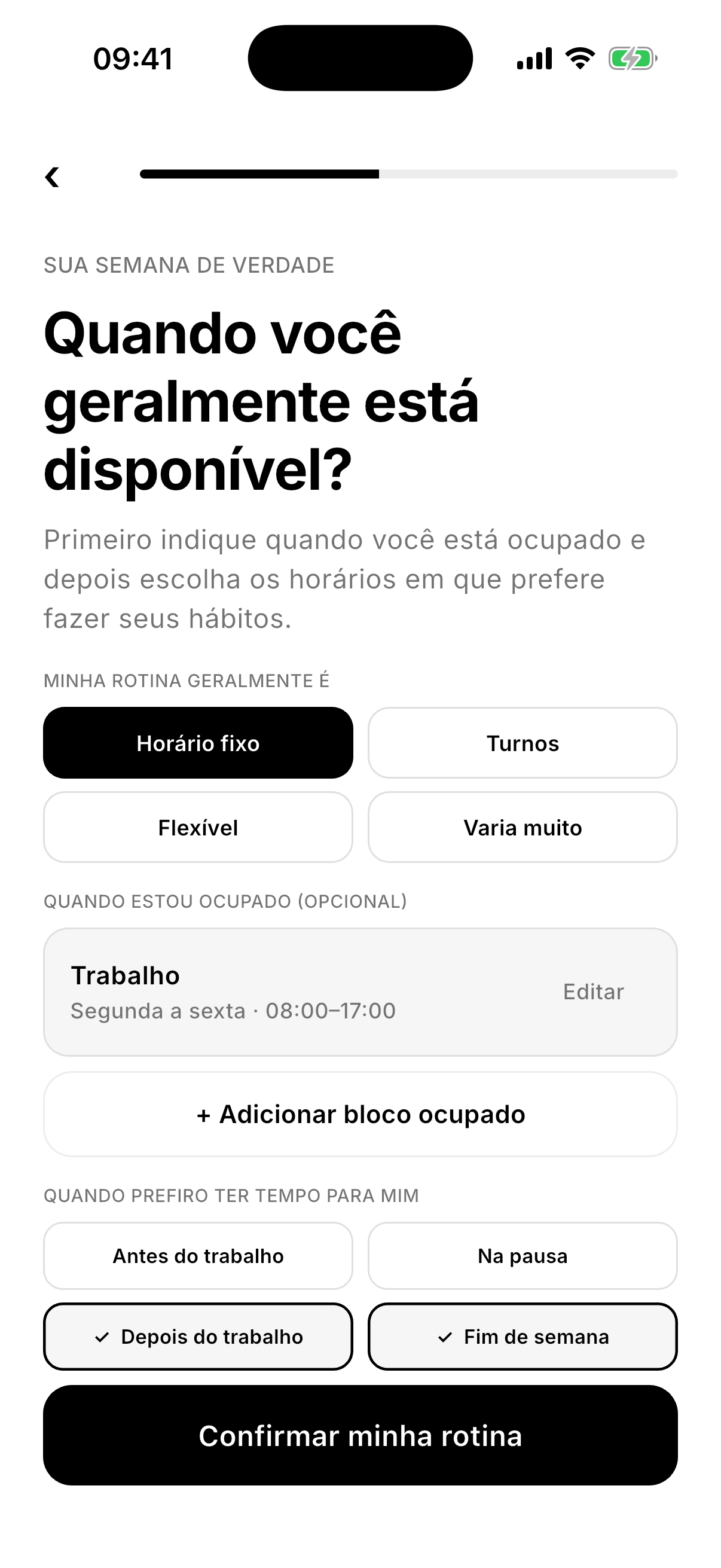 Northward availability settings